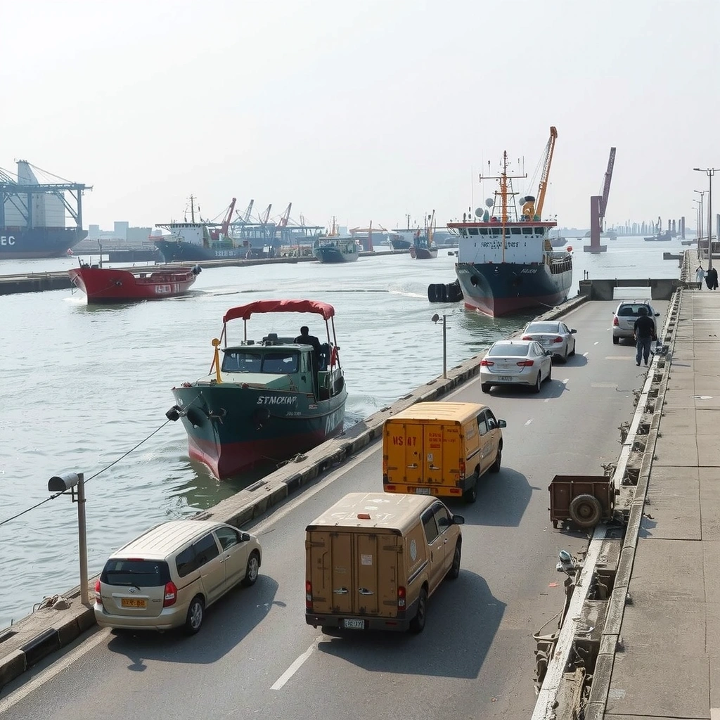 Malaysia international trade port